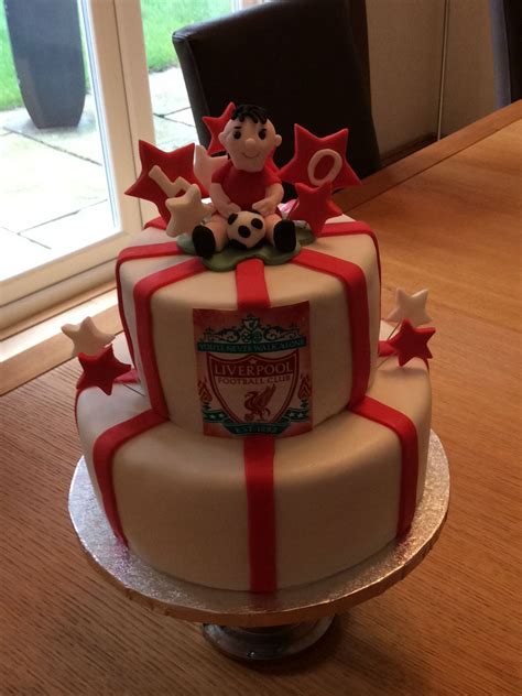 Liverpool Football Cake Football Birthday Cake Themed Cakes