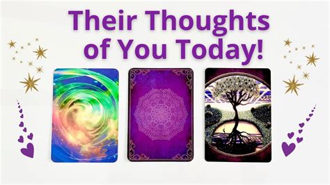 What Are They Thinking About You Now Pick A Card Love Tarot Reading