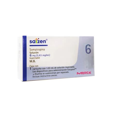 Saizen 6mg Medifert Farmacia De Alta Especialidad En Fertilidad