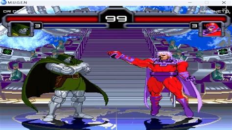 Magneto Vs Dr Doom Final Boss Fight😈 Marvel Vs Capcom Mugen Epic Villains Comics Tribute 2024