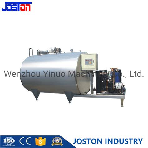 Horizontal Stainless Steel Tanks Cooling Tank Gmp Ss Dairy Machine