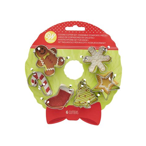 Set mini cortadores Galletas navideñas