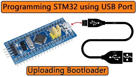 Stm32 Bootloader Programming Stm32f103c Via Usb Port Youtube