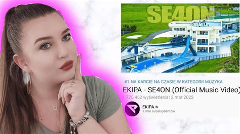 EKIPA - SE4ON | OCENIAM PIOSENKI POLSKICH YOUTUBERÓW - YouTube