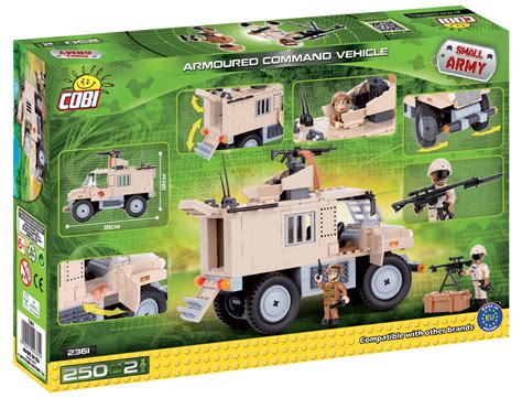 Cobi Small Army Opancerzony Pojazd Dowodzenia 250 Elementów Cobi