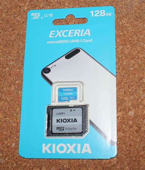 【未使用】128gb 新品 Kioxia Microsdxcカード 100mbs 旧toshiba 旧東芝 Exceria