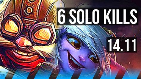 Corki Vs Tristana Mid Rank Corki Solo Kills Godlike