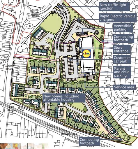 Plans For New Lidl Store And New Homes On Nottinghamshire Site