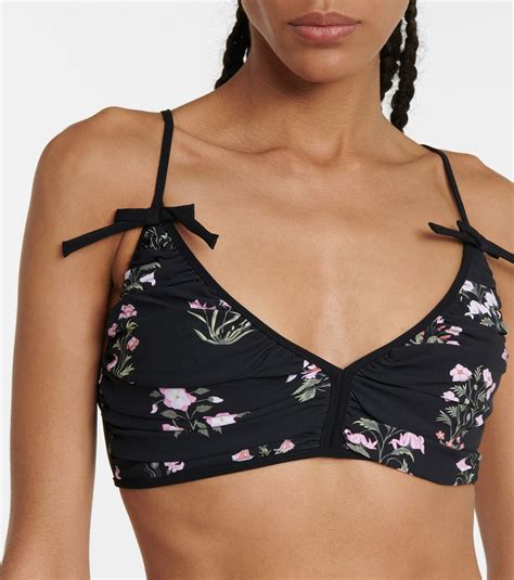Giambattista Valli Floral Bikini Top Giambattista Valli
