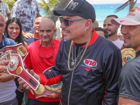 Photos Teofimo Lopez Hits Puerto Rico Receives New Wbo Title Boxing News