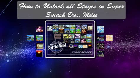 Super Smash Bros Brawl How To Unlock All Stages Understand Super