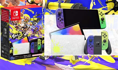 Console Switch Oled Splatoon O La Trouver Chocobonplan