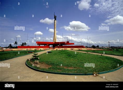 Red Star Square In Cotonou Benin West Africa Stock Photo Alamy