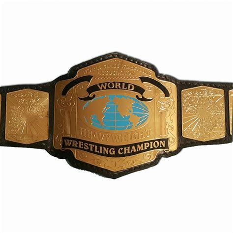 WWF Championship Belt Wrestling Belt Replica Belt Adult Size Belt