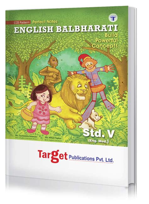 Std 5 Perfect Notes English Balbharati Bookenglish Mediummaharashtra