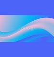 Modern smooth blue gradient background design Vector Image