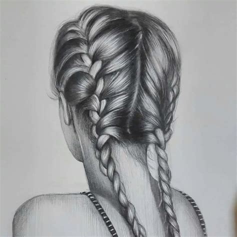 Stunning Realistic Portrait Drawings Realistic Hair Drawing