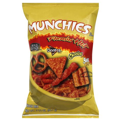 Munchies Flamin Hot Snack Mix Ounces Walmart