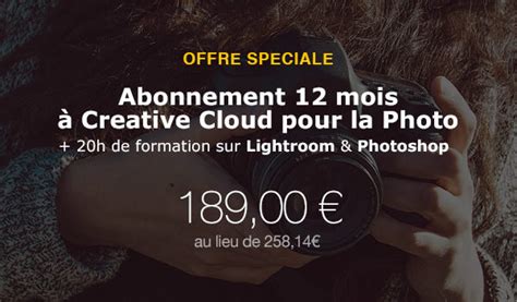 Bundle Creative Cloud Pour La Photo Blog Tuto