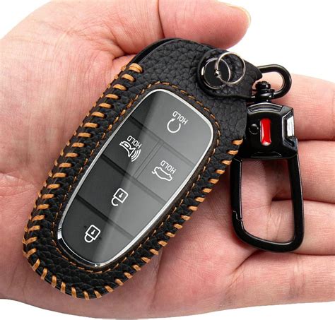 Amazon Kirsnda For Hyundai Key Fob Cover Case With Keychain Soft