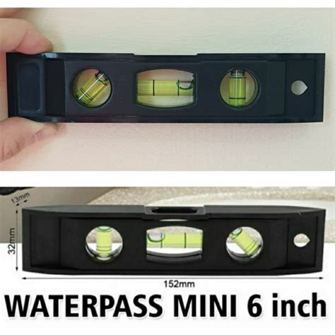 Jual Waterpass Magnet Mini Vertikal Horizontal Spirit Level 6 Inch 15 Cm Shopee Indonesia