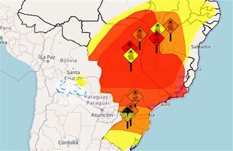 Onda De Calor Inmet Amplia Alerta Vermelho De Grande Perigo Para 11