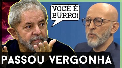 Lula Faz Jornalista Passar Vergonha Datafolha Lula Favorito Pra