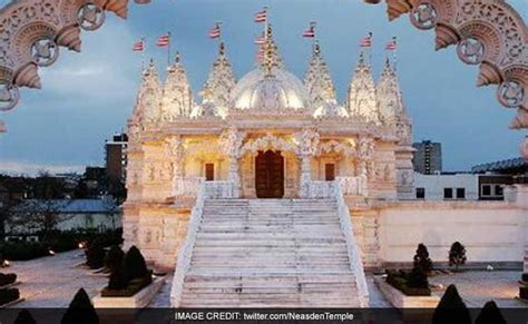 Diwali Celebrated At Neasden Temple In London