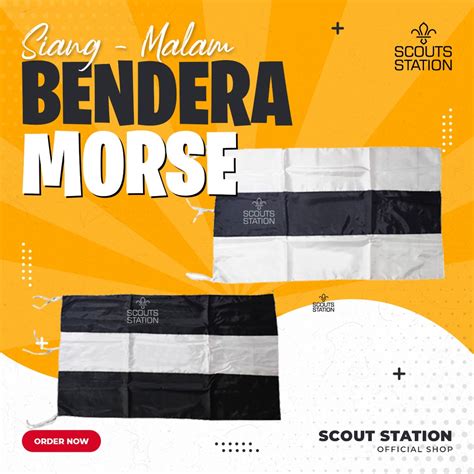 Jual Bendera Morse Pramuka Bendera Morse Shopee Indonesia