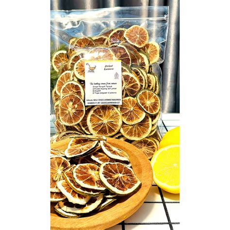 Jual Lemon Kering Iris Dried Lemon Slice Rempah Bu Risma 20 Gram