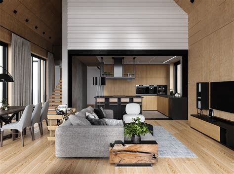 Загородный дом Загорянский | Zagoryansky Country House | Behance