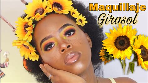 Top Imagen Maquillaje De Girasol Paso A Paso Abzlocal Mx