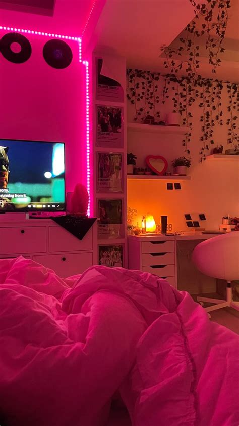 Pink Gen Z Room Aesthetic Room Inspiration Bedroom Cozy Room Decor