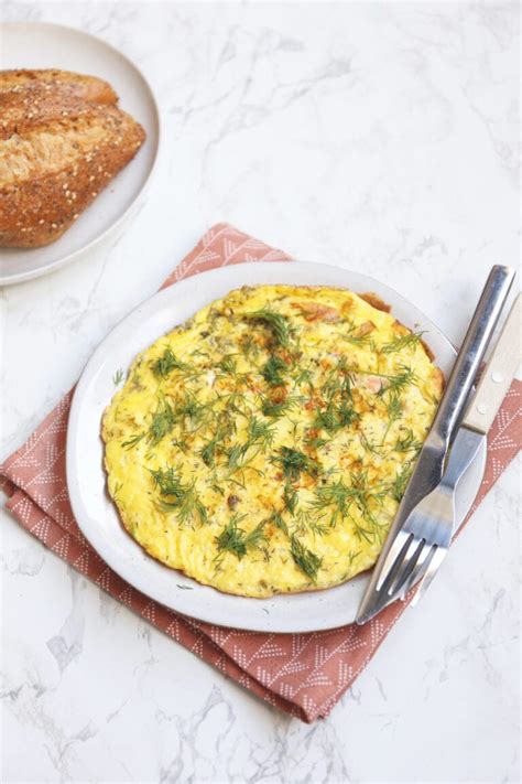 Omelet Met Zalm En Roomkaas In Minuten Klaar Lekker En Simpel