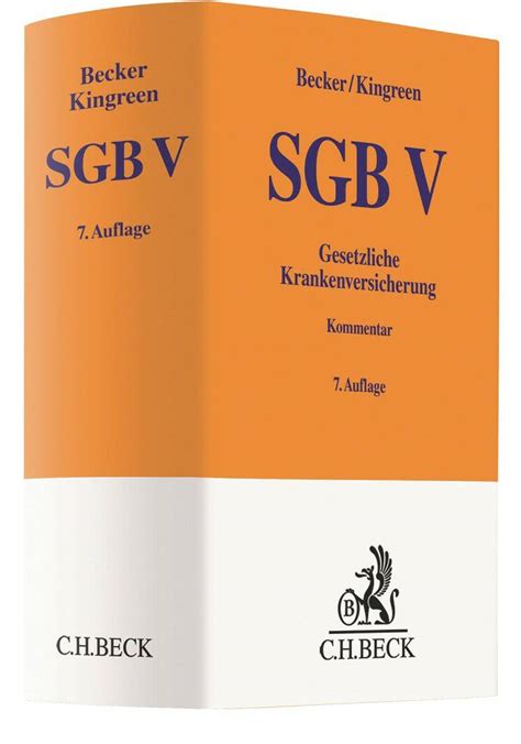 SGB V Gesetzliche Krankenversicherung Kommentar