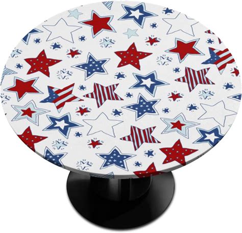 Amazon Pjo Round Fitted Tablecloth Star Stripe Round Tablecloth