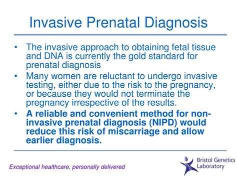 Ppt Non Invasive Prenatal Diagnosis Nipd Powerpoint Presentation Free Download Id4440417