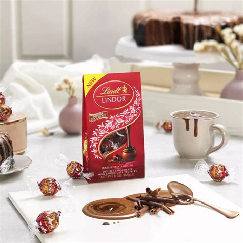 The New Lindt Lindor Double Chocolate Truffles Are Twice As Delicious