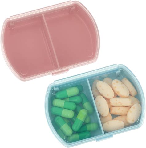 Amazon Sibba Pill Organizer Box Case 2 PCS Waterproof Travel