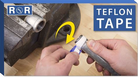 How To Use Teflon Tape Quick Guide Repair And Replace Youtube