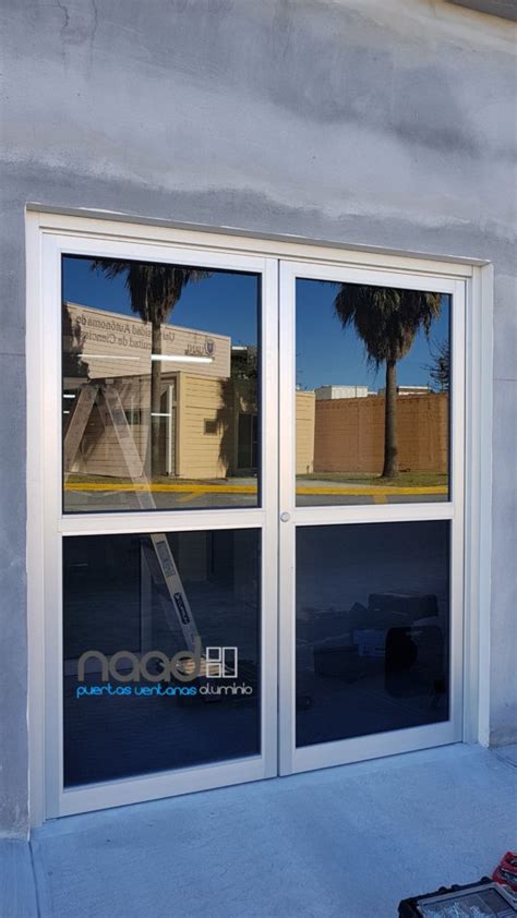 Puerta Doble De Aluminio Naad