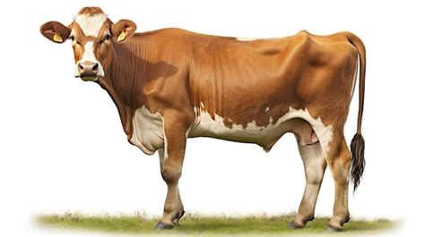 Premium Photo Dairy Jersey Cow