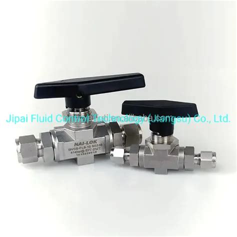 Nailok Bh High Pressure 6000psi Pneumatic Manual CNG Ball Valve Natural