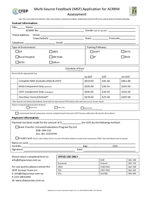 Fillable Online Multi Source Feedback Form Fill Online Printable Fax Email Print Pdffiller