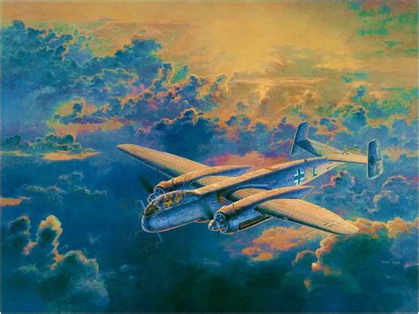 Heinkel He 219a 7 Uhu By Koike Shigeo Terrores Nocturnos Aviones