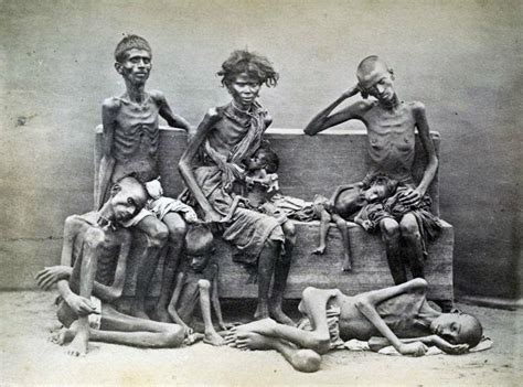 Victims Of The Madras Famine India 1877 Rjessicamshannon