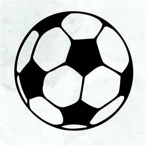 Soccer Ball Svg Instant Digital Download Soccer Svg Soccer Etsy