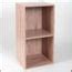 Meuble Cases Avec Fond X X Cm Bois Clair Cdiscount Maison