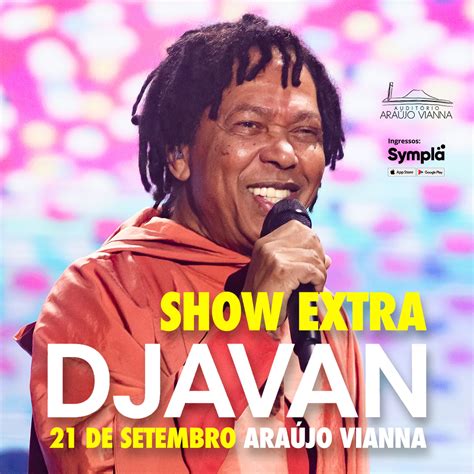 Djavan Show Extra Auditório Araújo Vianna