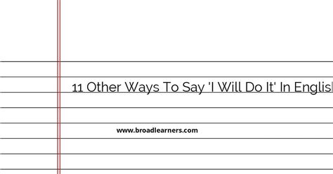 ways        english alternative phrases